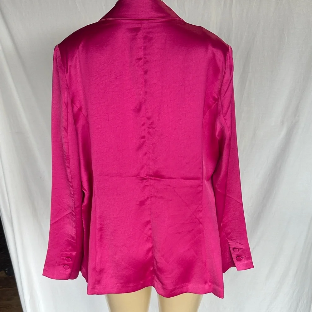 Rachel Zoe Fuchsia Blazer - Picture 3 of 4